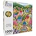 Cross & Glory Cross Glory Sunshine at Wishing Well Lane 1000 Piece Jigsaw Puzzle for Adults Colourful New England Village Puzzle Scenic Springtime Family Scene Challenging and Relaxing - Image 4