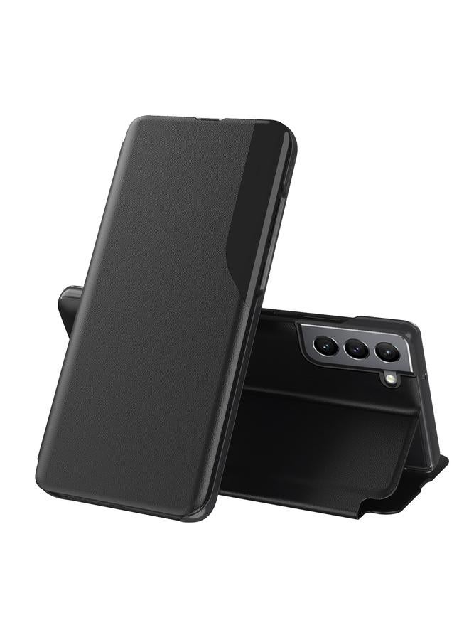 اس-توب جراب لهاتف Samsung Galaxy S22 Plus 5G جراب هاتف جلدي قابل للطي مع حامل جذاب - Image 1