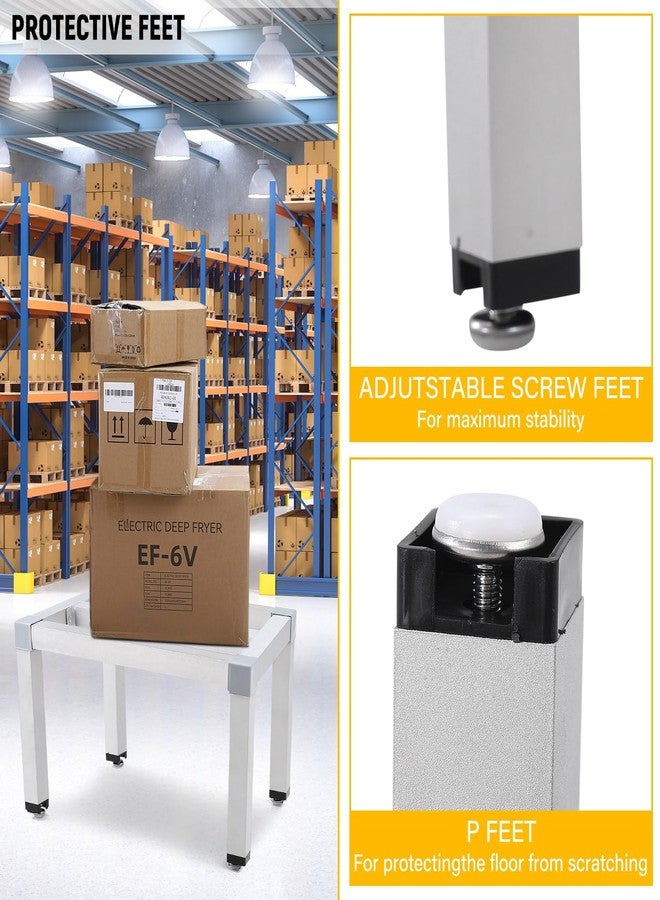 GAOMON Dunnage Rack 24'' x 14'',8 Inches Above Ground Level,Aluminum Dunnage Rack 1000 Lb Capacity,Low Shelf for Floor Used for Storage In Kitchens, Restaurants, Supermarkets,Grocery Stores - Image 5