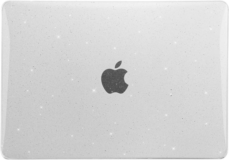 سيفن لاين متوافق مع حافظة MacBook Air 15 بوصة 2025 2024 2023 M4 M3 M2 A2941/A3114/A3241 كريستالية لامعة براقة صلبة واقية للكمبيوتر المحمول مع غطاء لوحة مفاتيح، شفاف - Image 5