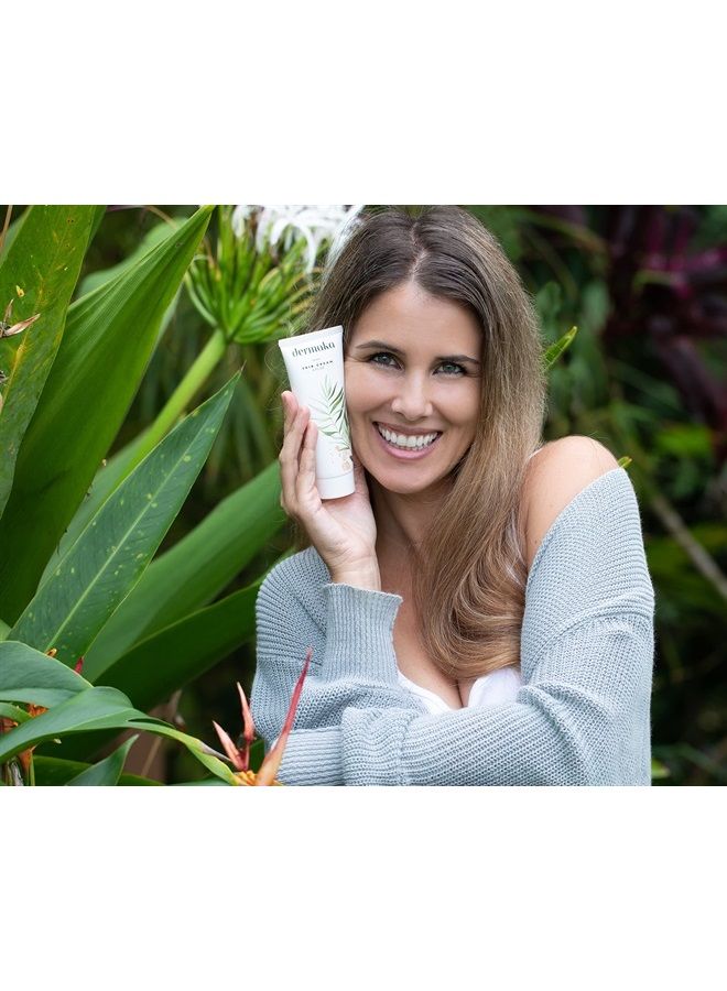Dermaka All Natural Skin Cream for Uneven Skin Tones 4 oz.- Moisturizing Lotion reduce redness, discoloration. Improves and repairs thin bruised skin on arms & legs. Helps many skin issues too! - Image 3