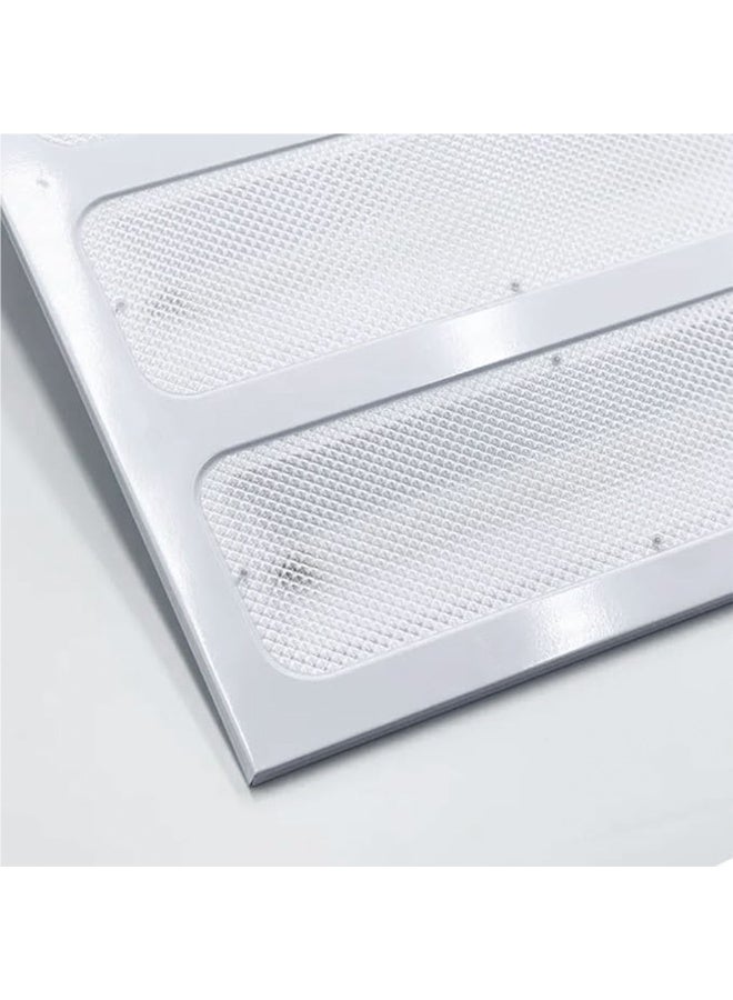 درافل لوحة إضاءة LED للشواء من دورافيل، 96 واط، لون أبيض، سطوع 7700 لومن، تصنيف IP20، عمر افتراضي 25000 ساعة، تركيب سقف داخلي تجاري - Image 3