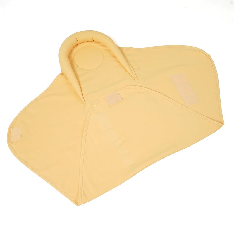 TIDY SLEEP TIDY SLEEP Baby Pod Swaddle Wrap for Newborn Snuggle Pod with U Shape Ring Head Protection Support Baby Snuggle Pod Swaddle Wrapper Pack of 2 03 Months Green Yellow - Image 3