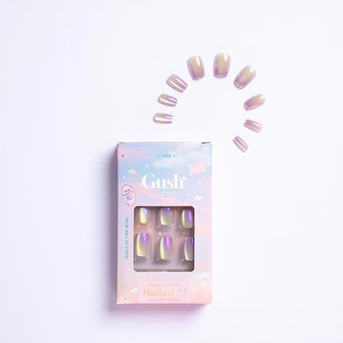 Gush Beauty Nailed It | Reusable Luxury Press On Nails With Application Kit - Pearl Crystals - Image 2