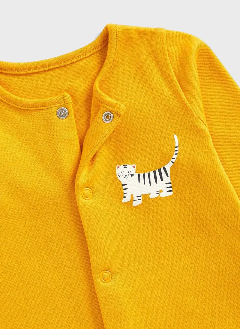 mothercare Tigers Sleepsuits - 3 Pack