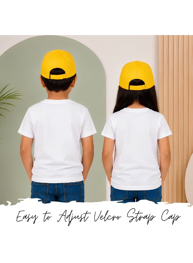 Brazil Sports Cap With Adjustable Velcro Closure For Kids Unisex - Image 4