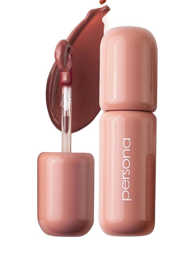PERSONA Honey Cloudtint Lip Gloss Stain | Hydrating Gloss-to-Tint Hybrid | High Shine + Long-Lasting Color | With Squalane, Glycerin + Ceramide Complex | Buildable, Vegan, Cruelty-Free | Made in USA - Image 1