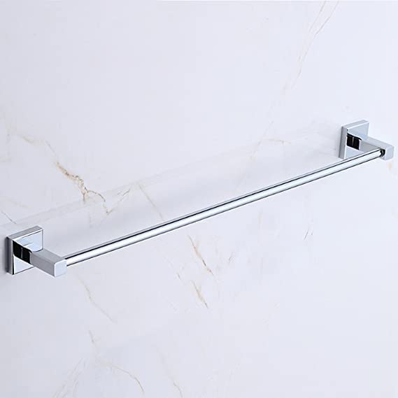 SUNDRY 24" INCHES Star Towel Rod. Glossy Finish with LN Fitting for Premium Look. High Value Product Towel Rod for Bathroom Fittings, Silver - Image 5