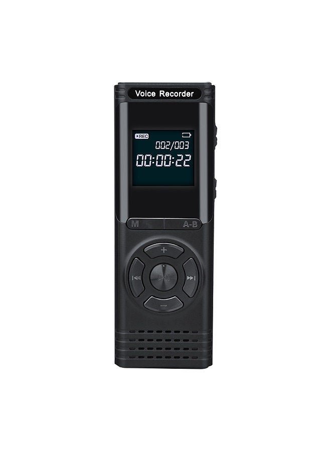 32GB Digital Voice Recorder Voice Activated Recorder Dictaphone MP3 Player HD Recording 13 Continuous Recording Line-In Function for Meeting Lecture Interview Class MP3 Record