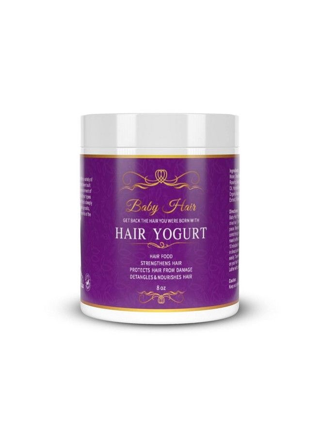 Baby Hair - Hair Yogurt Best Moisturizing Hair Growth Promoting Naturallyderived 8Oz - Image 1