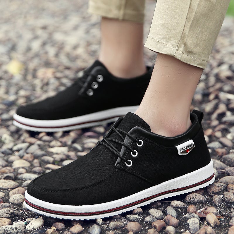 Trendy Cloth Shoes Men'S Casual Canvas Breathable Shoes Lightweight Fashionable Men'S Shoes Fashionable Plus Size Trendy Shoes Men'S Canvas Shoes - Image 3