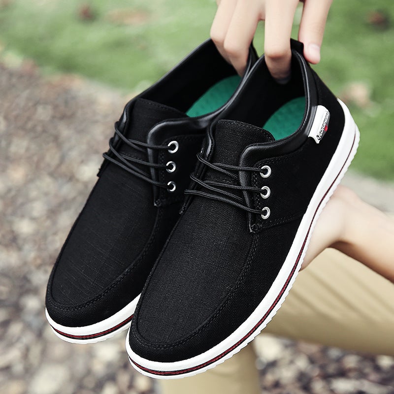 Trendy Cloth Shoes Men'S Casual Canvas Breathable Shoes Lightweight Fashionable Men'S Shoes Fashionable Plus Size Trendy Shoes Men'S Canvas Shoes - Image 5