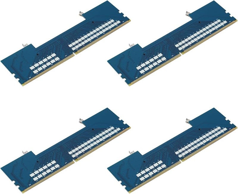 DDR4 SO DIMM to Desktop DIMM Memory RAM Adapter Converter 4 Pack - Image 2