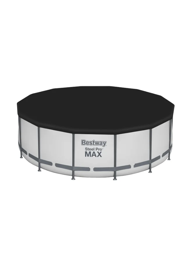 Bestway Bestway Flowclear 14 ft Round Solar Pool Cover, 4.27 m Solar Heating Cover for Above Ground Pools, Heat Retention & Debris Protection, Energy-Saving Bubble Pool Cover
