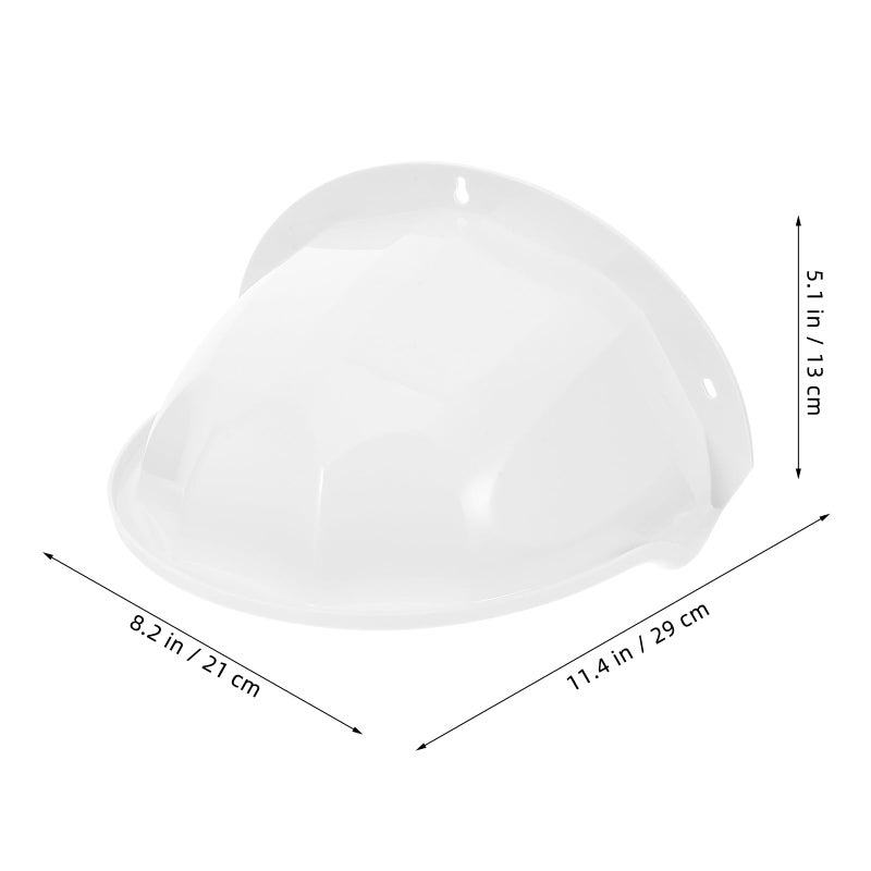 HOMSFOU Outdoor Security Camera Rain Cover, Universal Sun Rain Shade Camera Cover Shield Protector for Nest/Ring/Dome/Outdoor, White - Image 2