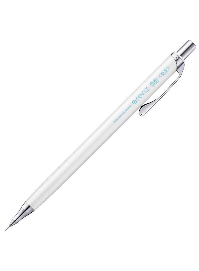 Pentel Mechanical Pencil 0.5mm White XPP505-W - Image 1