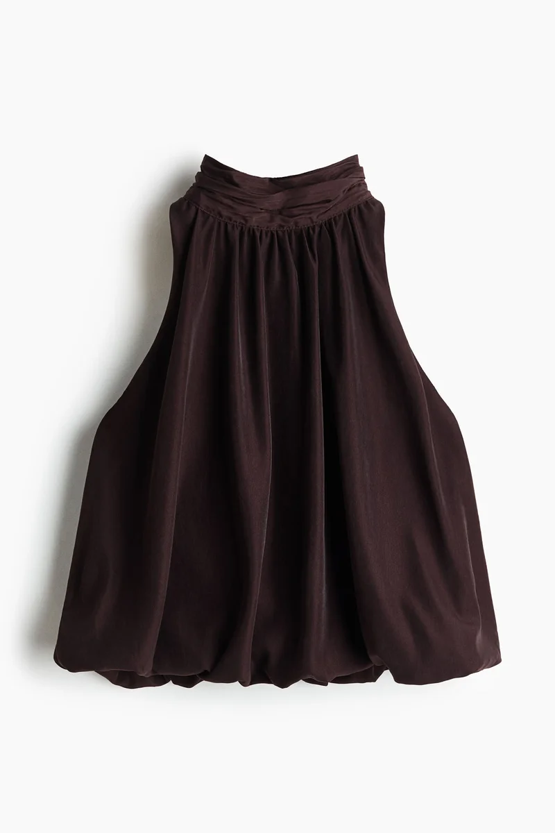 H&M  Bubble-hem halterneck top for Women | Best Price UAE