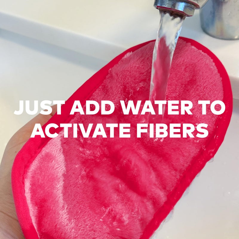 Makeup Eraser The Original MakeUp Eraser Mini PRO, Erase All Makeup With Just Water, Including Waterproof Mascara, Eyeliner, Foundation, Lipstick, Sunscreen and More! Harry Potter Gryffindor, 1ct - Image 3