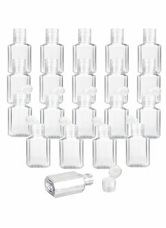 Generic Portable Clear Plastic Bottles with Flip Cap for Hand Sanitizer and Toiletries, Refillable and Squeezable Travel Containers  - Image 1