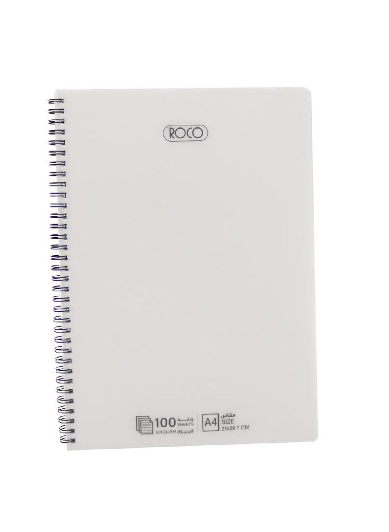 روكو دفتر ملاحظات A4100 مزدوج الأوراق (إنجليزي) - Image 1
