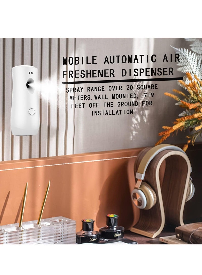 Auto Air Freshener Spray Machine, Aromatherapy Machine, Air Freshener Dispenser,  Adjustable Aroma Spray Machine, for Bedrooms, Bathrooms Offices Airports Hotels  (Battery Not Included)  - Image 3