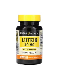 Mason Natural Lutein 40 mg 30 Softgels  - Image 1