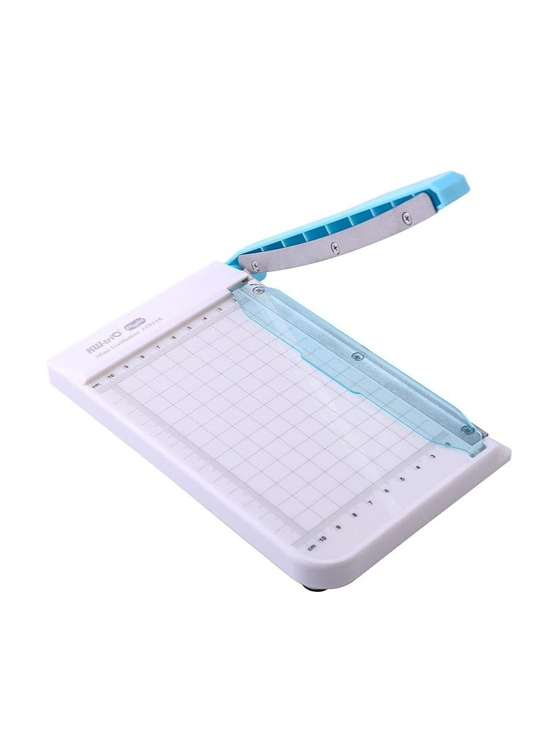 KWTrio KW-trio Grid Line & Scale Design Guillotine Paper Cutter (6in,10 Sheets) - Image 1