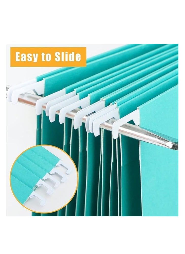 Generic - Suspension Files A4 (25 Pack,Blue), Suspension Files with Tabs and Card Inserts for Filing Cabinet,Hanging Filing Folders Filing Cabinet Folders - Image 1