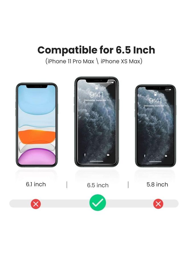 ICS Tempered Glass Screen Protector For Apple iPhone 11 Pro Max Clear - Image 2