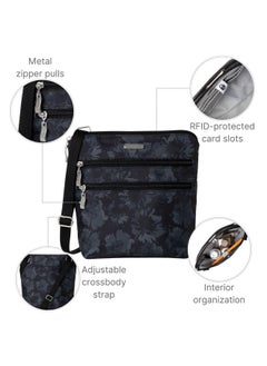 Baggallini Baggallini Essential Crossbody Bag for Women - Built-in RFID Card Holder - Cross Body Purse with Quick-access Phone Pocket  - Image 3