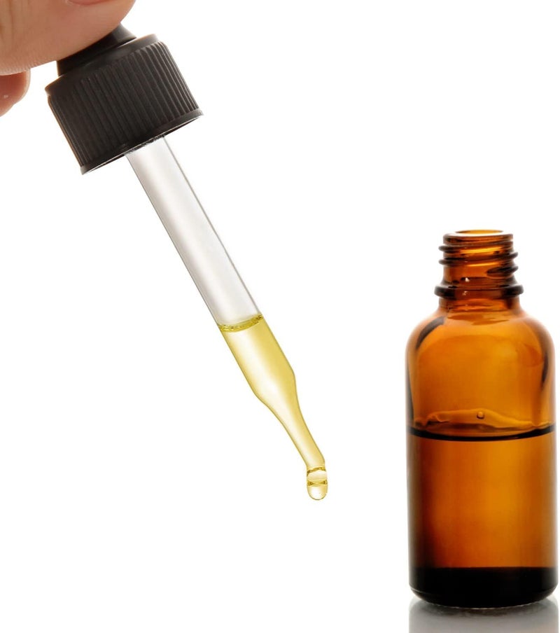Set of 2 Droppers (2 Droppers) Glass 30ml Dark Amber - Image 4