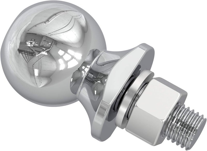 BIG RED ATRLY2002R Torin 2" Diameter Trailer Hitch Ball: 3 Ton (6,000 lb) Capacity - Image 1