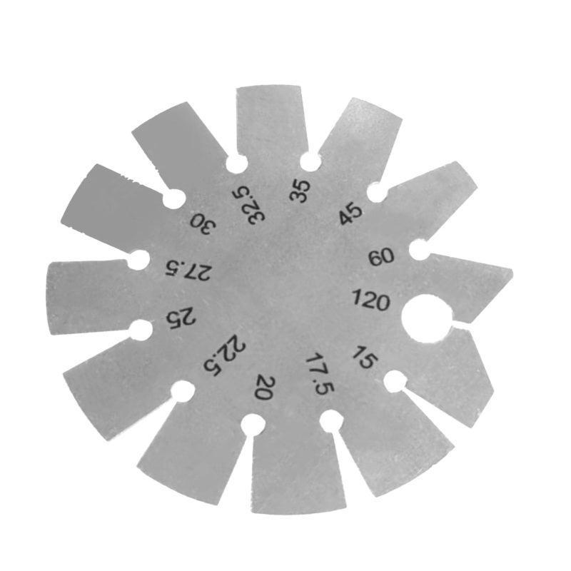 Stainless Steel Angle Gauge Template Accurate Measuring Bevel Gauge - Wear-Resistant Compact Angle Finder for Woodworking Tools - Image 2