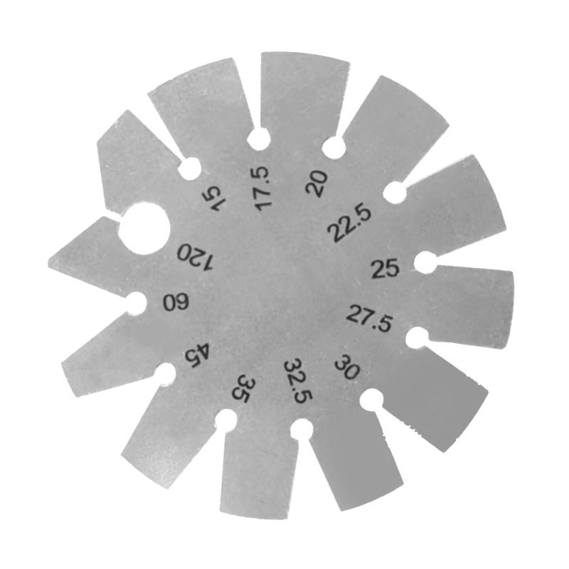 Stainless Steel Angle Gauge Template Accurate Measuring Bevel Gauge - Wear-Resistant Compact Angle Finder for Woodworking Tools - Image 4