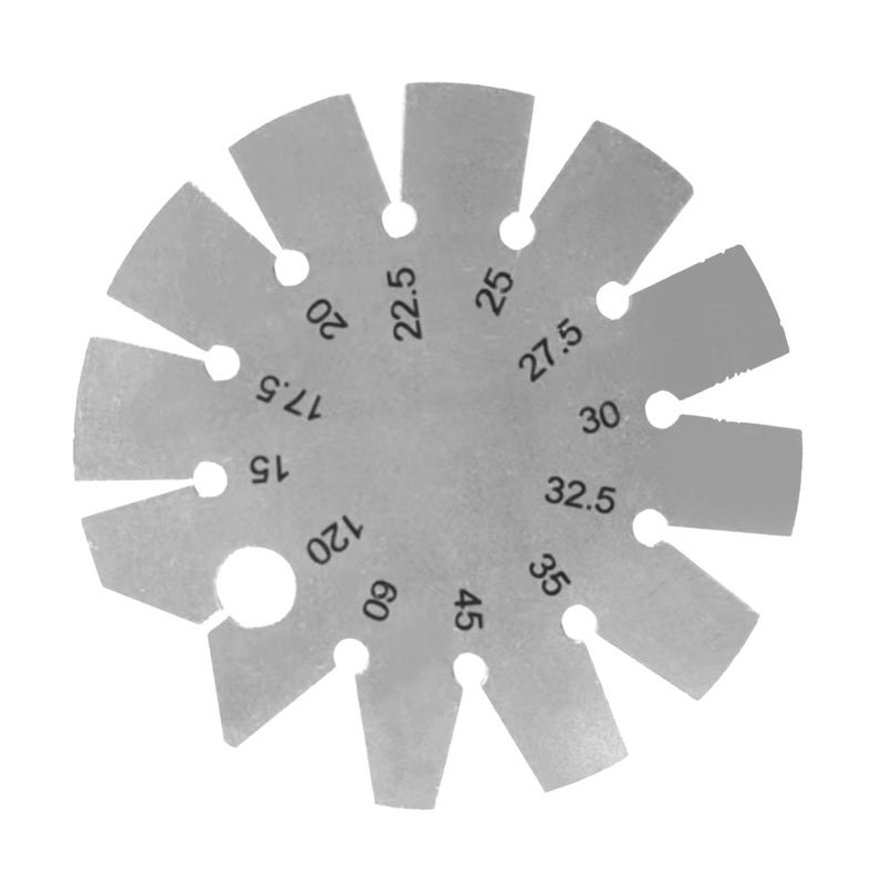 Stainless Steel Angle Gauge Template Accurate Measuring Bevel Gauge - Wear-Resistant Compact Angle Finder for Woodworking Tools - Image 3