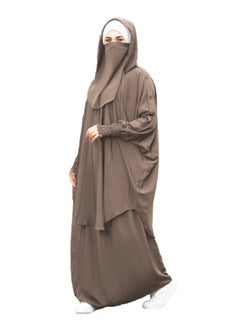 Adena material is crepe, consisting of 3 pieces: a pocket, a cap, and a niqab. The size is free size. It can be worn up to 120 kilos for women. - pzsku/Z668C07D145C1407A12A2Z/45/_/1736349084/0e18d2c8-1929-4bd9-b923-5ebc3309cc52