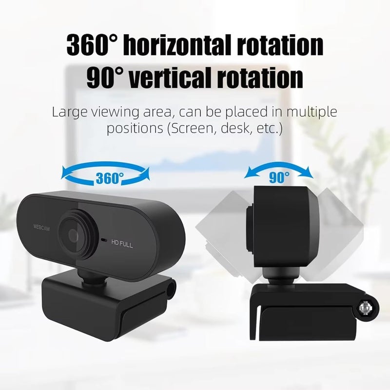 2K 1080P 720P 480P High Resolution Webcam with Wide Angled for Content Creators and Video Calls FullHD Webcam - Image 3