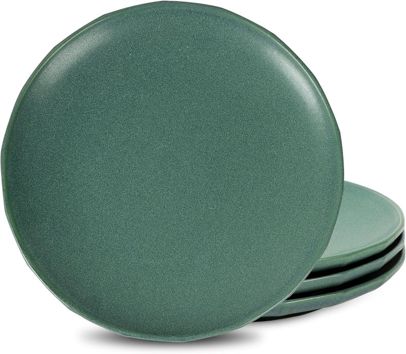 Stone Lain Rio 4Piece Salad Plate Set Stoneware Green - Image 1