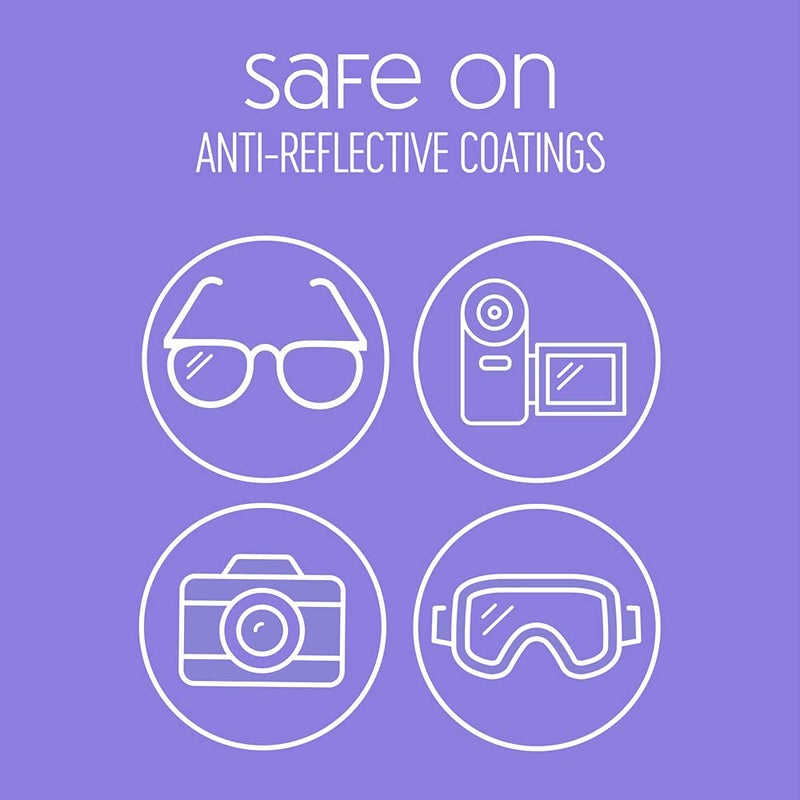 Nice 'n Clean SmudgeGuard Lens Cleaning Wipes (100 Total Wipes) | Pre-Moistened Individually Wrapped Wipes | Non-Scratching & Non-Streaking | Safe for Eyeglasses, Goggles, & Camera Lens - Image 2