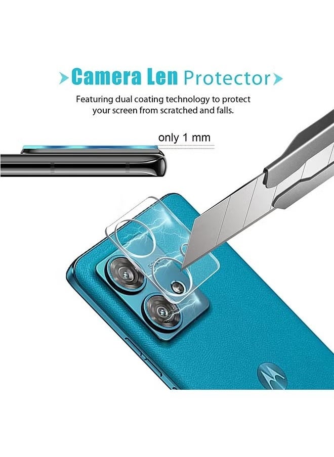 SNBFA - 1PCS Camera Lens Protector For Moto Edge 40 Neo,3D Full Coverage Tempered Glass Camera Lens Protector High Transparent Camera Cover Anti-scratch Phone Accessory For Motorola Edge 40 Neo 5G - Image 1