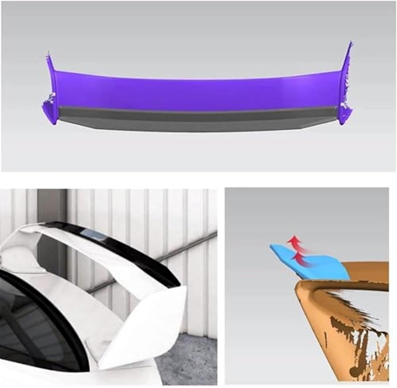 DEMULAX Rear Spoiler for Subaru WRX STI - Image 3