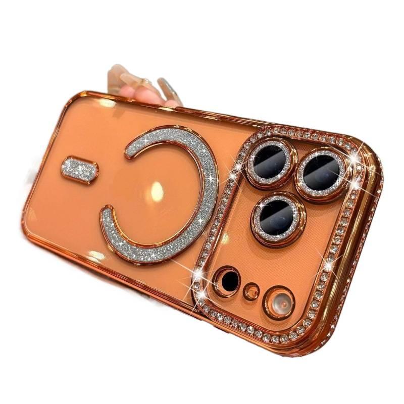 TPU MagSafe Case for iPhone 15 / 15 Plus / 15 Pro / 15 Pro Max with Drop Protection and Strong Magnetic plus Shockproof plus Lens Protector plus Scratch Resistant in Blue - Layan Lure - Image 2