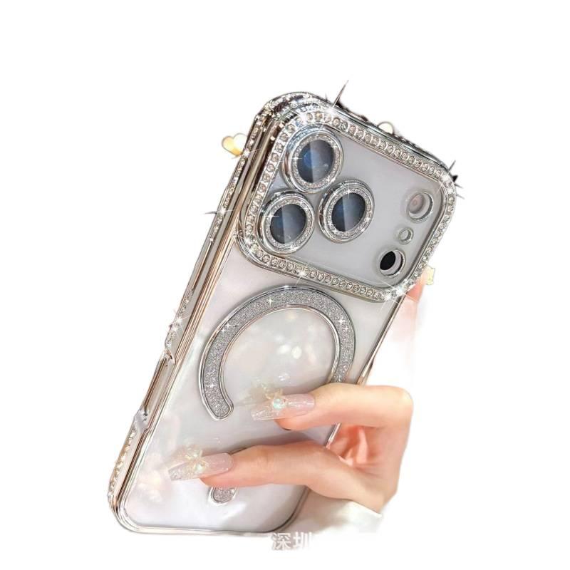 TPU MagSafe Case for iPhone 15 / 15 Plus / 15 Pro / 15 Pro Max with Drop Protection and Strong Magnetic plus Shockproof plus Lens Protector plus Scratch Resistant in Blue - Layan Lure - Image 4