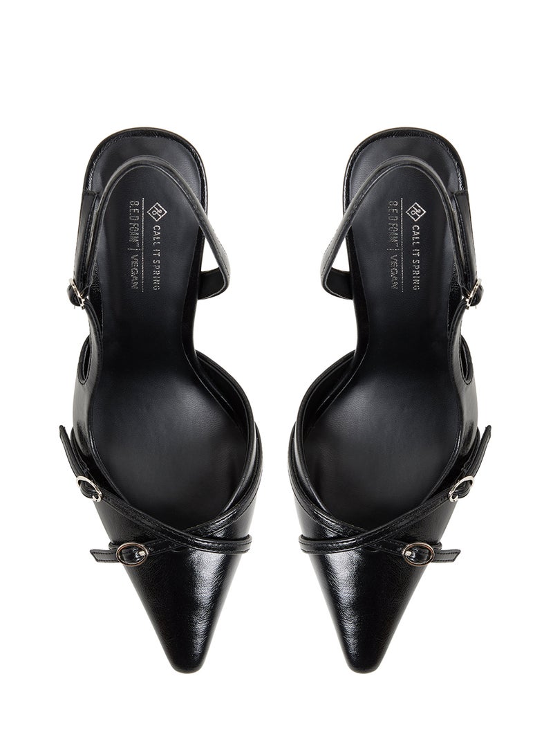 كول ات سبرنج صنادل بكعب كاجوال بحزام خلفي - Image 5