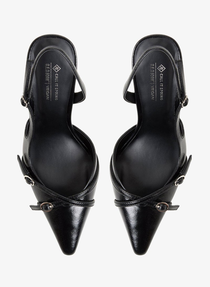 كول ات سبرنج صنادل بكعب كاجوال بحزام خلفي - Image 5