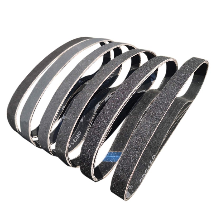 24 PCS 1 x 30 Inch Silicon Carbide Sanding Belts Assortment 80 120 240 400 800 1000 Grits Premium Sander Belts For  Sharpening and Metalworking
