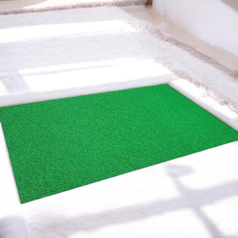 ATOOTFUSION Cushion Noodle Mat for Home Entrance Indoor Outdoor Anti Slip PVC Floor Mat for Bedroom Kitchen Absorbent Solid Mats for Bathroom Doors Offices 4X7 Feet Green - Image 5