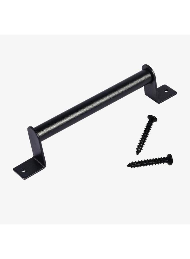 Barn Door Handles,Black Gate Handle Set (Pack of 2), Door Pull Handle for Sliding Barn Door Gate Cabinet Closet Drawer-229mm  - Image 4