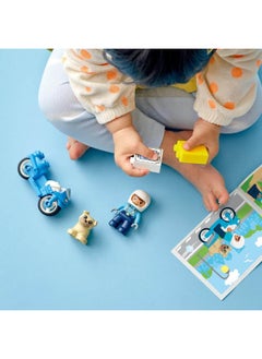 LEGO Duplo Police Motocycle (5 Pieces)  - Image 4