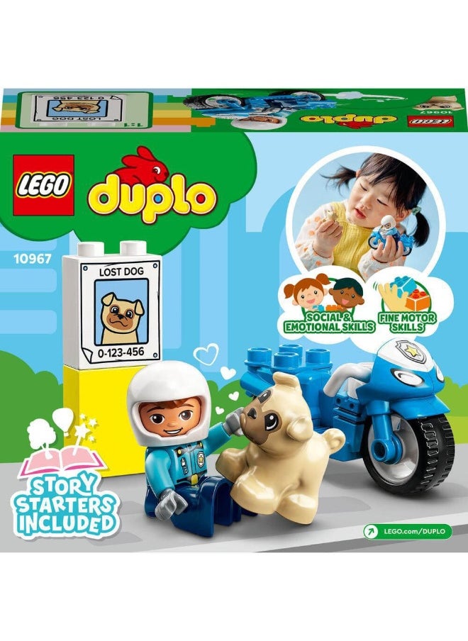 LEGO Duplo Police Motocycle (5 Pieces)  - Image 2